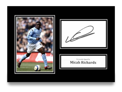 Micah richards signed foto - signed,