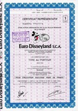 Euro Disney S.C.A, Paris, 1983
