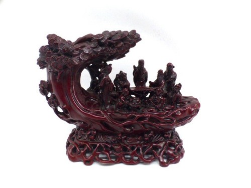 Figuren gruppe asien rotes - asien,
