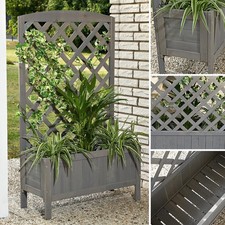 B Ware / Blumenkasten Rankhilfe Rankkasten Rankgitter  Blumenkübel 3