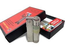 IMCO Feuerzeug Super-Triplex Oil Chrome Yellow green 