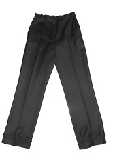 ASHLEY BROOKE Flanell Business Hose Wolle/Kaschmir Anthrazit Gr.38 neu