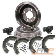 2x BREMSTROMMELN + BREMSBACKEN