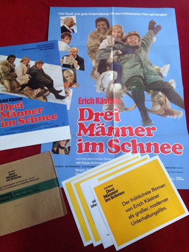 Drei männer schnee - männer,