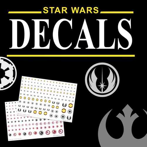 Star wars aufkleber - star,