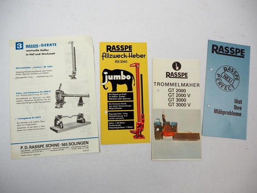 Original prospekt rasspe - original,
