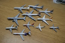 Flugzeugmodelle Bastlerkonvolut Herpa 11 Stück