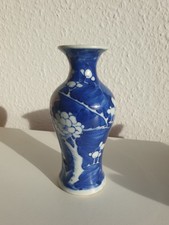 Porzellanvase blau