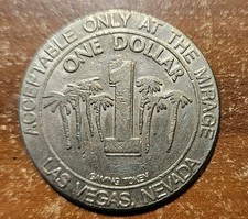 One Dollar Gaming Token Las Vegas The Mirage