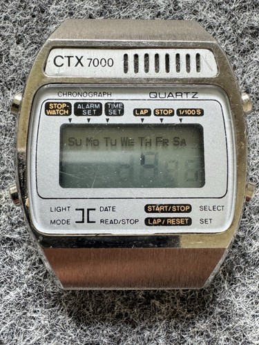 Ctx 7000 chronograph lcd - chronograph,