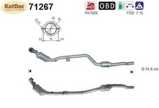 ✅ Katalysator für Mercedes E-Klasse (W/S211), 2.6/3.2/5.0, rechts, Euro 4