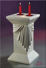 Säule Leuchtsäule mit Licht