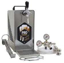 Bier Zapfanlage 1-leitig, 25 Liter/h, Edelstahl, Set ohne CO2 & KEG