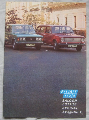 Fiat 124 limousine kombi - fiat,