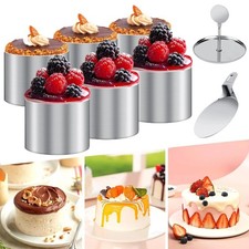 8 Stück Dessertringe 7,5cm