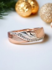 Edles damen ring rosegold - ring,