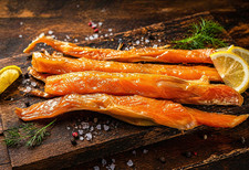 1kg Räucherlachs Lachs
