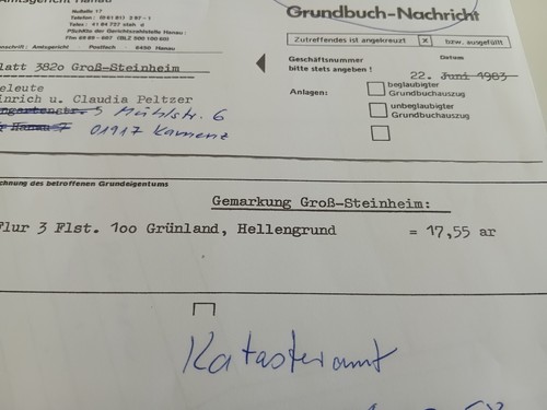 Grundstück grünland - grünland,