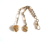 Antik Uhrenkette 2 Stränge