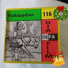 Diafilme " Rotkäppchen " POUVA MAGICA ROLLFILM Defa DDR TOP ZUSTAND
