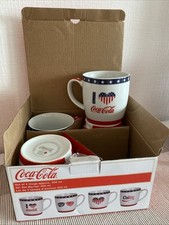 Coca Cola 4 Tassen - Set Of 4