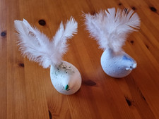 Keramikfigur Hühner mit