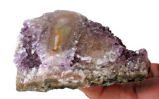 #2 AMETHYST - Rosette aus Uruguay  Druse A-Qualität 8 x 5 x 3 cm 135 g