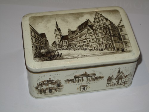 Blechdose bahlsen hannover - blechdose, h.bahlsen