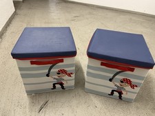 2 Kisten Mit Deckel Pirat Zusammenklappbar 