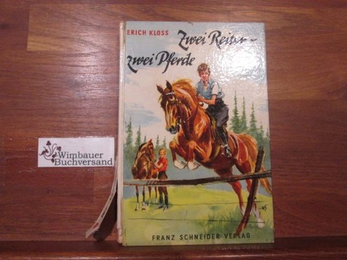Zwei reiter pferde - zwei,