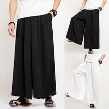 Lockere Herrenhose weites Bein