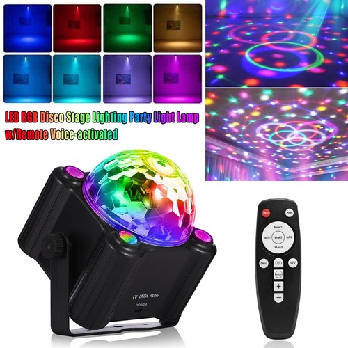 Rgb discokugel lichteffekt - 9w,