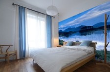 3D Blau Himmel See Q3087