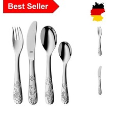 Silit Trend Kinderbeteck Set 4-teilig, Kinder Besteck Edelstahl,...