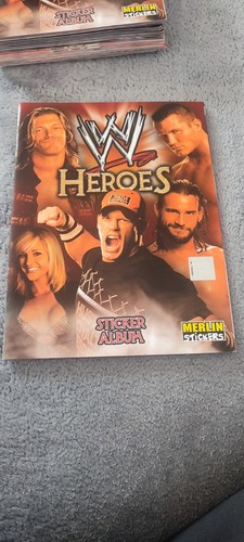 Wwf wwe wrestling stickeralbum - wwe,