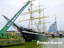 Kühlschrankmagnet Bremerhaven