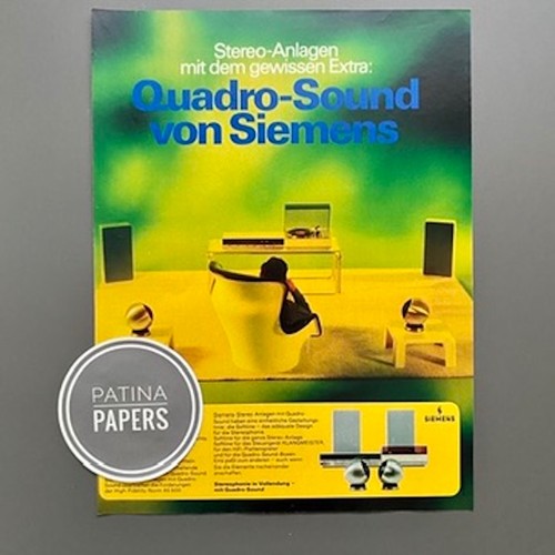 1972 quadro sound - von, siemens