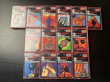 Alfred Hitchcock Die Drei Fragezeichen  16X Kassetten-5,7,13,16,17,19,23,25,27…