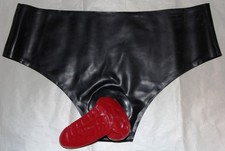 Gr. M Latexslip mit