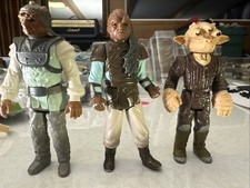 1983 Star Wars Jabba’s Crew Action Figure Lot, Klaatu, Nikto, ReeYes #4