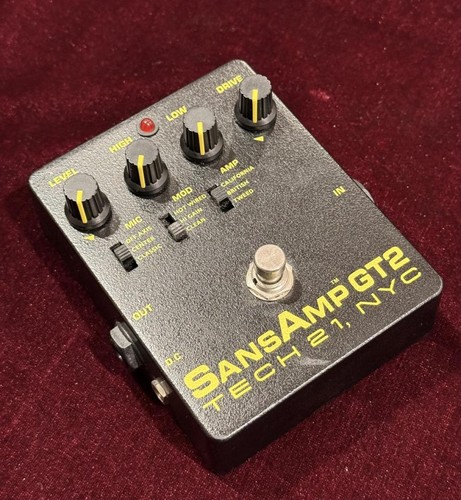 Tech21 sansamp gt2 verzerrung - sansamp,