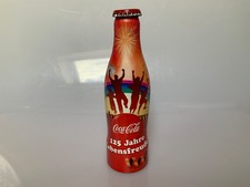 coca cola flasche aluminium 125 jahre leer!