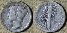 Dime Mercury : 1919 G IRUS1293