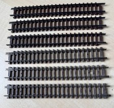 ARNOLD N, 1020, gerades Gleis 111 mm lang, braun, 6 Stück. 2. Wahl