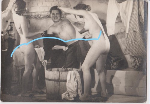 Vintage aktfoto 1940 - 1940,