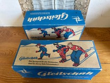 (RB)5025-4908, zwei alte Gleitschuh Verpackungen, Spielzeug, Deko