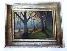 Auflösung.Seltenes Ölbild