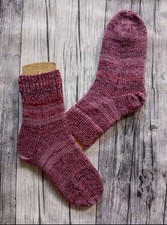 Selbstgestrickte Socken