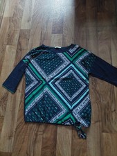 Cecil blusenshirt blau grün - blau,