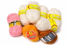 Mohair Garn Set 9 Knäuel